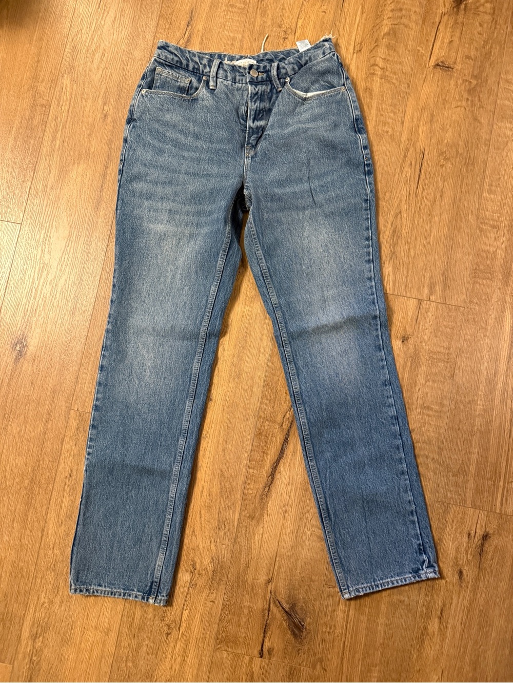 Good American Straight Leg Jeans